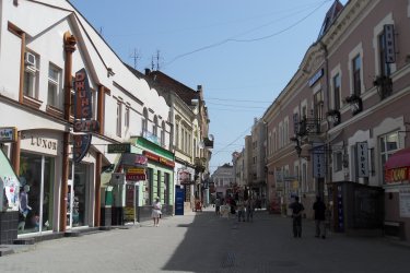 Ulice Užhorodu (30. 10. 2008)
