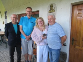 Návštěva předsedy Společnosti přátel Podkarpatské Rusi v Užhorodě